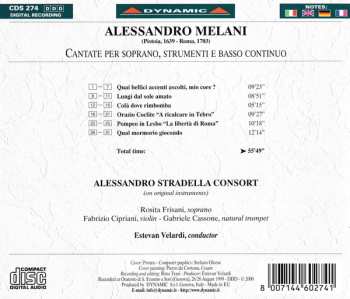 CD Alessandro Stradella Consort: 6 Cantate Per Soprano, Strumenti E Basso Continuo