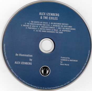 CD Alex Izenberg: Alex Izenberg & The Exiles