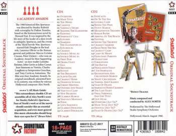 2CD Alex North: Spartacus LTD