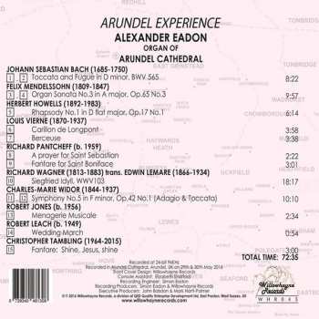 CD Alexander Eadon: Arundel Experience