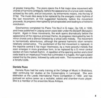 CD Juraj Alexander: Piano Trios (No. 1, Op. 38 • No. 2, Op. 138)