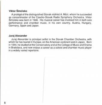 CD Juraj Alexander: Piano Trios (No. 1, Op. 38 • No. 2, Op. 138)