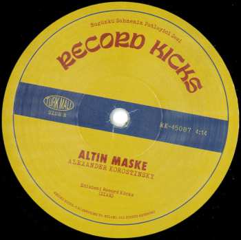 SP Alexander Korostinsky: Bones Of God / Altin Maske LTD