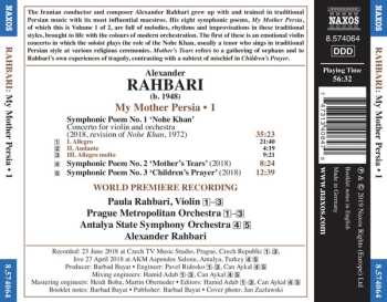 CD Alexander Rahbari: My Mother Persia • 1
