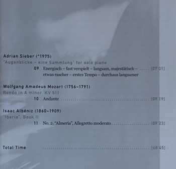 CD Alexander Schimpf: Piano Works By Mozart, Beethoven, Albéniz, Debussy & Sieber