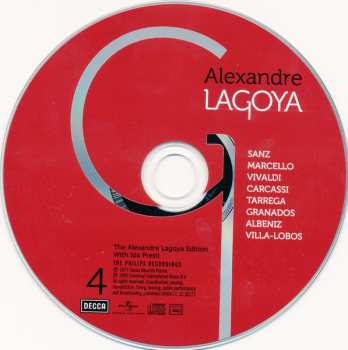 10CD/Zestaw pudełkowy Alexandre Lagoya: The Alexandre Lagoya Edition With Ida Presti (Complete Philips & RCA Recordings)
