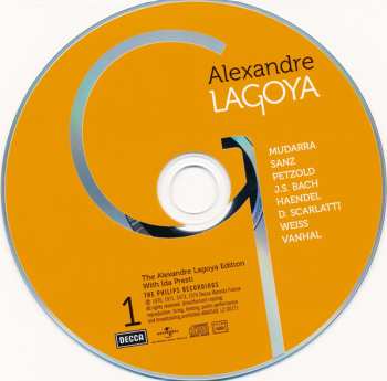 10CD/Zestaw pudełkowy Alexandre Lagoya: The Alexandre Lagoya Edition With Ida Presti (Complete Philips & RCA Recordings)