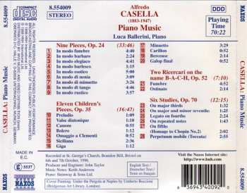 CD Alfredo Casella: Piano Music