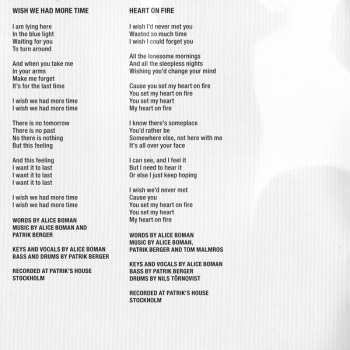 CD Alice Boman: Dream On