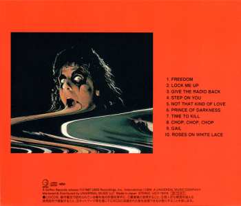 CD Alice Cooper: Raise Your Fist And Yell = レイズ・ユア・フィスト・アンド・イェル LTD