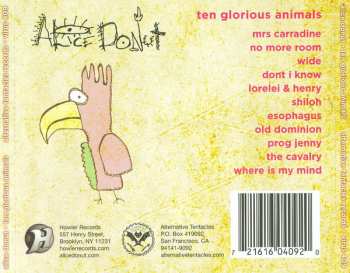 CD Alice Donut: Ten Glorious Animals
