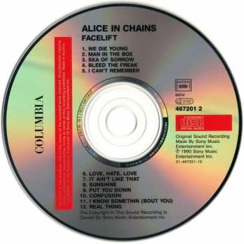 CD Alice In Chains: Facelift