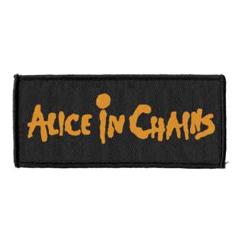 Merch Alice In Chains: Naszywka Logo Alice In Chains (woven)