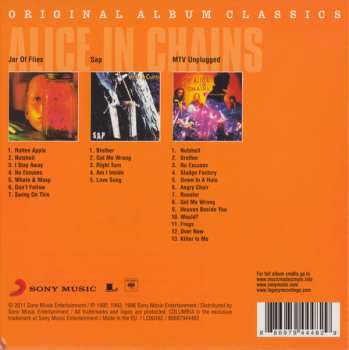 3CD Alice In Chains: Original Album Classics
