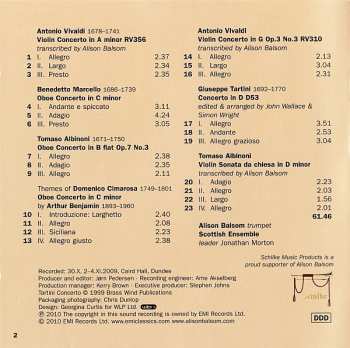 CD Scottish Ensemble: Italian Concertos