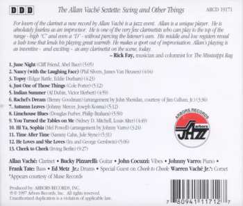 CD Allan Vaché Sextette: Swing And Other Things
