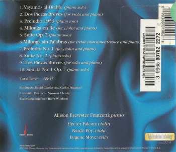 CD Allison Brewster Franzetti: The Unknown Piazzolla