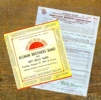 CD The Allman Brothers Band: Boston Common 8-17-71
