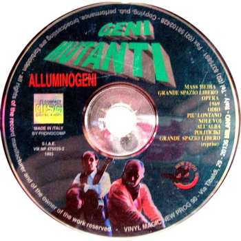 CD Gli Alluminogeni: Geni Mutanti