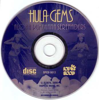 CD Aloha Pumehana Serenaders: Hula Gems