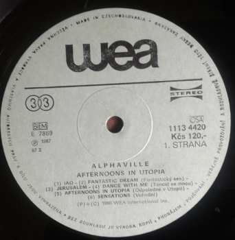 LP Alphaville: Afternoons In Utopia