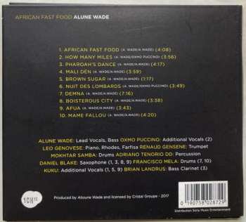 CD Alune Wade: African Fast Food DIGI