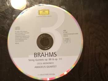5CD/Zestaw pudełkowy Johannes Brahms: Complete String Quartets—Quintets—Sextets 