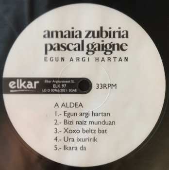 LP Amaia Zubiria: Egun Argi Hartan LTD