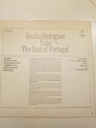 LP Amália Rodrigues: Fado...The Soul Of Portugal