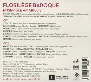 2CD Amarillis: Florilège Baroque 