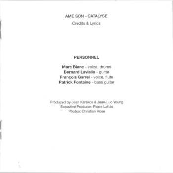 CD Ame Son: Catalyse