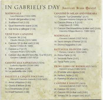 CD American Brass Quintet: In Gabrieli's Day 