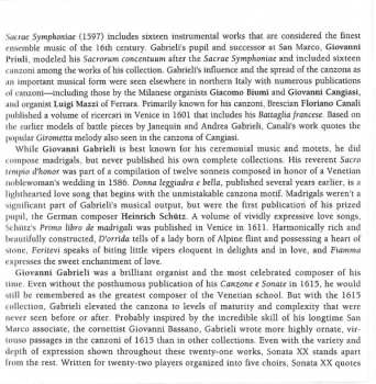 CD American Brass Quintet: In Gabrieli's Day 