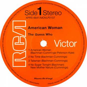 LP The Guess Who: American Woman