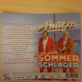 CD Amigos: Die 20 Schönsten Sommerschlager