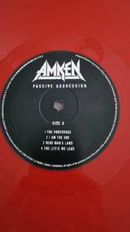 LP Amken: Passive Aggression   [ Red Vinyl ] LTD | CLR