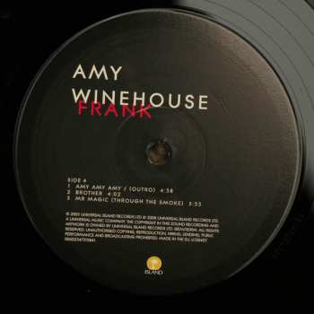 2LP Amy Winehouse: Frank