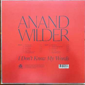 LP Anand Wilder: I Don't Know My Words
