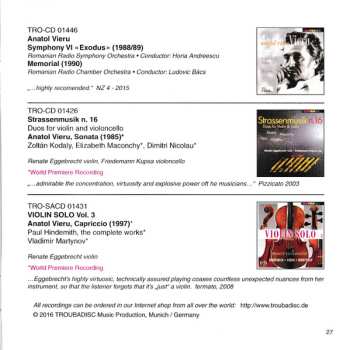 CD Anatol Vieru: Vol. 2