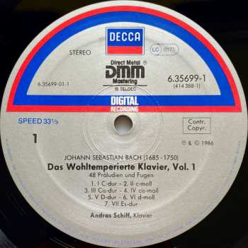 CD Johann Sebastian Bach: J.s. Bach: Das Wohltemperierte Clavier