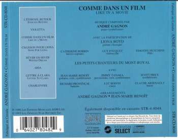 CD André Gagnon: Comme Dans Un Film