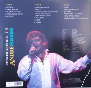 2LP André Hazes: Concertgebouw Live CLR