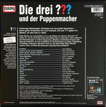 5LP/Zestaw pudełkowy André Marx: Die Drei ??? 225 - Und Der Puppenmacher CLR | LTD