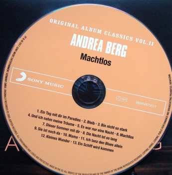 5CD/Zestaw pudełkowy Andrea Berg: Original Album Classics Vol. II