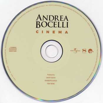 CD Andrea Bocelli: Cinema