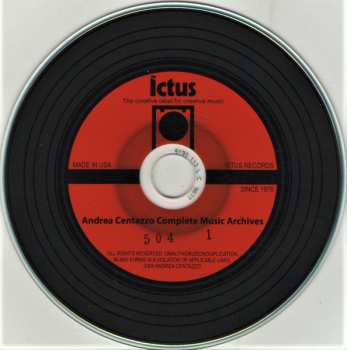 3CD/Zestaw pudełkowy Andrea Centazzo: Koans (The Ultimate Percussion Collection)