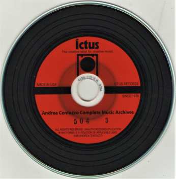 3CD/Zestaw pudełkowy Andrea Centazzo: Koans (The Ultimate Percussion Collection)