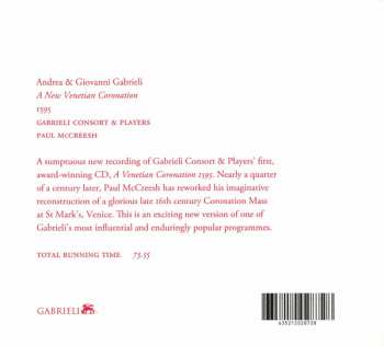 CD Andrea Gabrieli: A New Venetian Coronation 1595