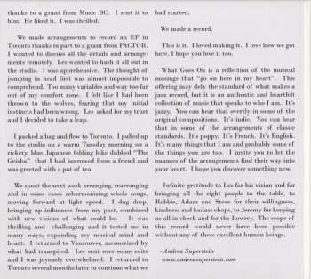 CD Andrea Superstein: What Goes On