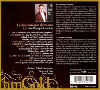 CD Heinrich Schütz: 'Kantate' (German Baroque Cantatas = Cantates Baroque Allemandes)